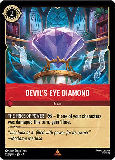 Devil's Eye Diamond (Non - foil) - Con T de Tlacuache - Ravensburger