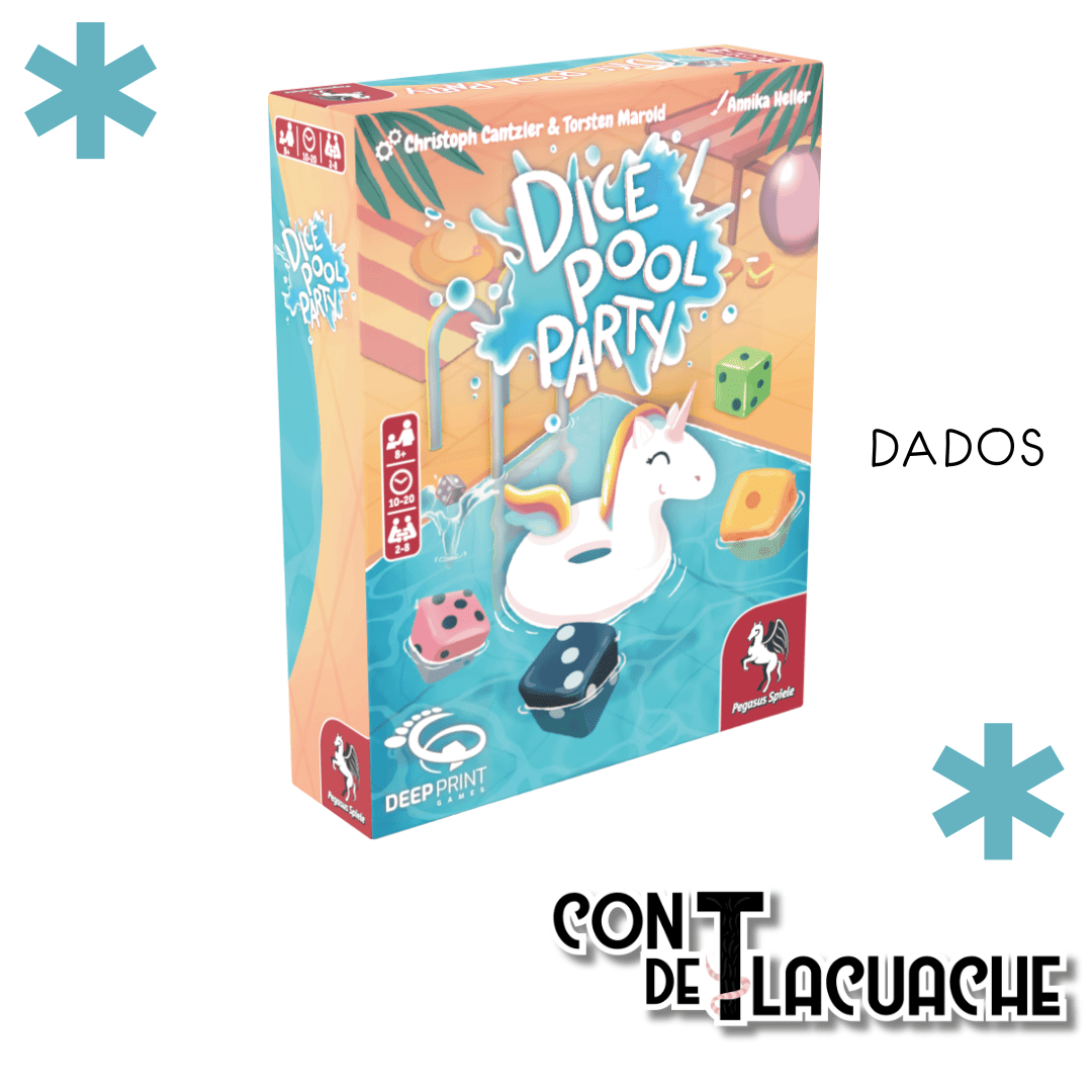 Dice Pool Party | Pegasus Spiele - Con T de Tlacuache - Con T de Tlacuache