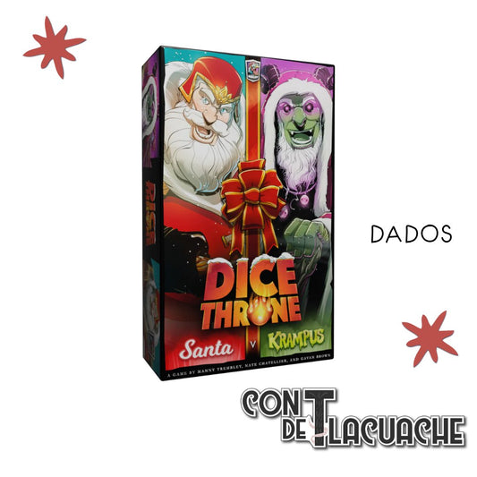 Dice Throne: Santa vs Krampus | Roxley Games - Con T de Tlacuache - Roxley Games