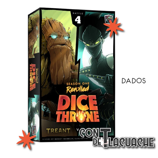 Dice Throne Season 1 ReRolled - Treant VS Ninja | Roxley - Con T de Tlacuache - Roxley