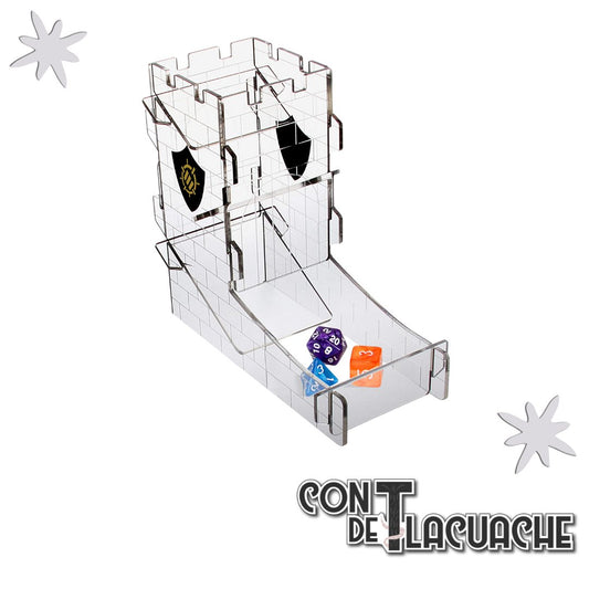 Dice Tower & Tray | Enhance - Con T de Tlacuache - Con T de Tlacuache