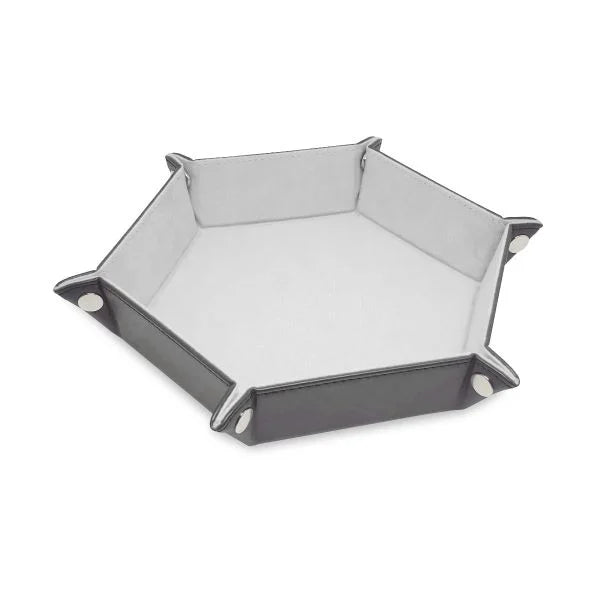 Dice Tray XL Hex White | BCW - Con T de Tlacuache - BCW