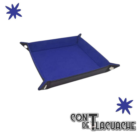 Dice Tray XL Square Blue | BCW - Con T de Tlacuache - BCW