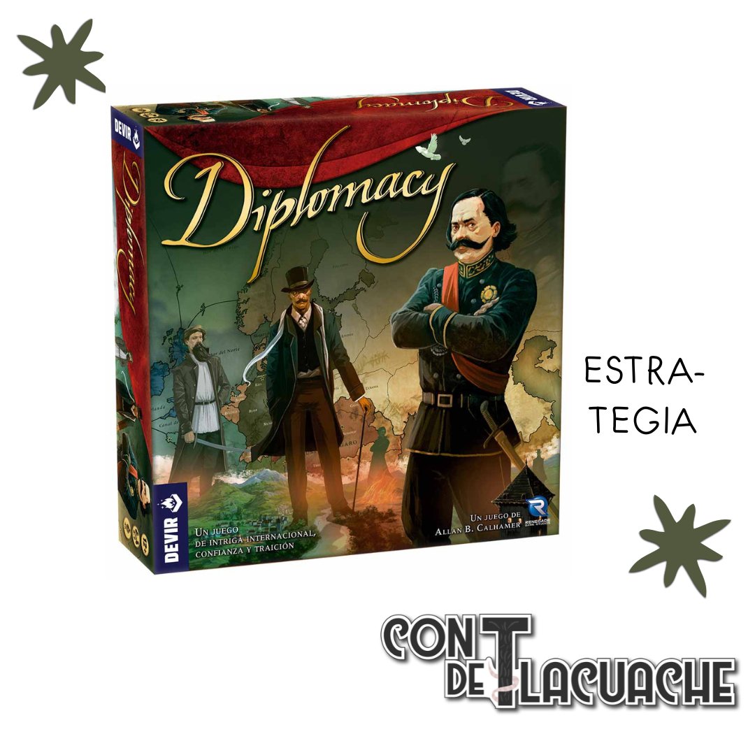 Diplomacy | Devir - Con T de Tlacuache - Devir