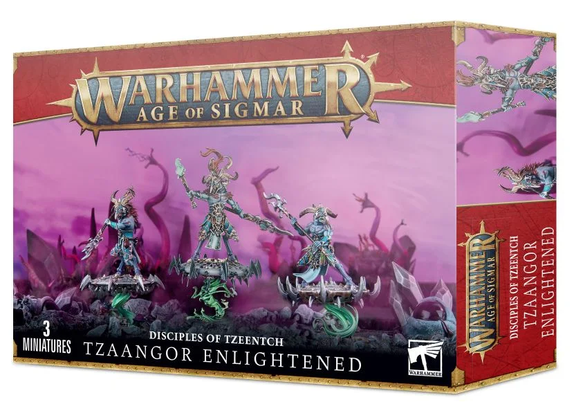 Disciples of Tzeentch Tzaangor Enlightened - Con T de Tlacuache - Games Workshop