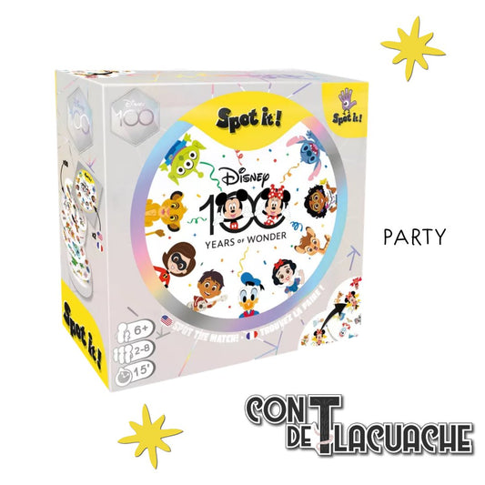 Disney 100 Aniversario Dobble | Asmodee - Con T de Tlacuache - Asmodee