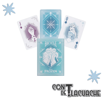 Disney Frozen Playing Cards | Bicycle - Con T de Tlacuache - Con T de Tlacuache