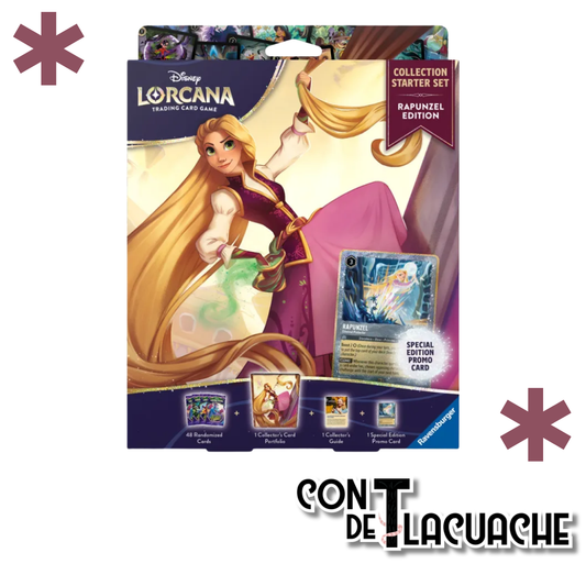 Disney Lorcana: Attack of the Vine! Collection Starter Set - Rapunzel - Con T de Tlacuache - Ravensburger