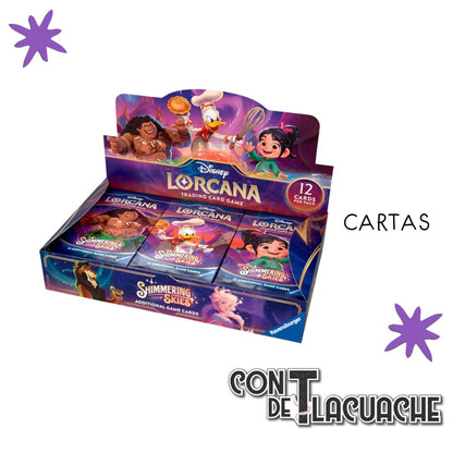 Disney Lorcana Shimmering Skies Booster Box | Ravensburger - Con T de Tlacuache - Lorcana