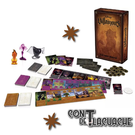 Disney Villainous Evil Comes Prepared | Ravensburger - Con T de Tlacuache - Ravensburger