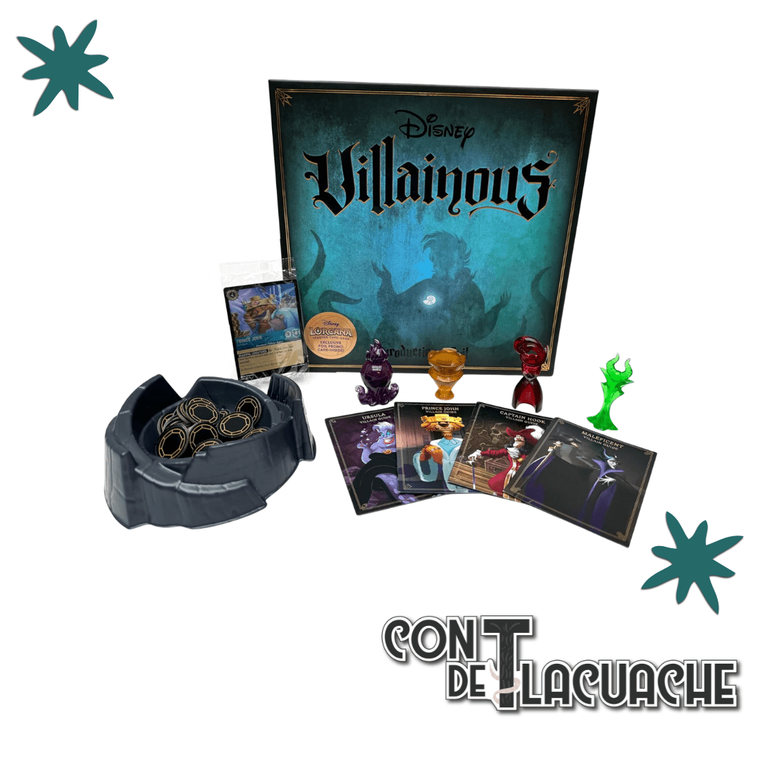Disney Villainous Introduction Evil + Promo Lorcana | Ravensburger - Con T de Tlacuache - Ravensburger