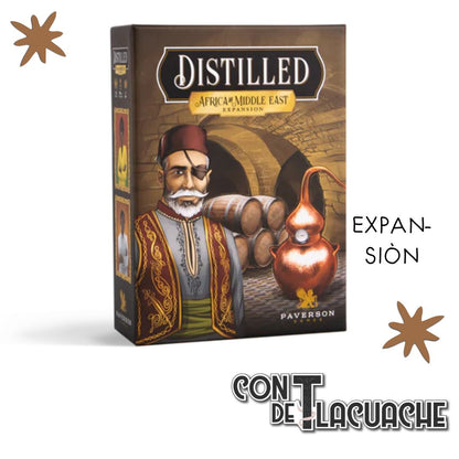 Distilled Africa & Middle East Expansion | Paverson Games - Con T de Tlacuache - Con T de Tlacuache