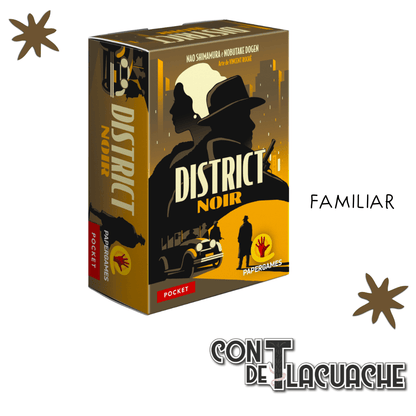 District Noir | Papergames - Con T de Tlacuache - Con T de Tlacuache