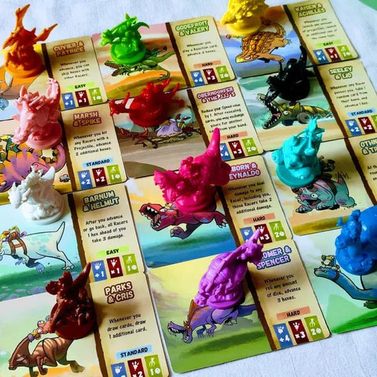 Dodos Riding Dinos | Detestable Games - Con T de Tlacuache - Detestable Games