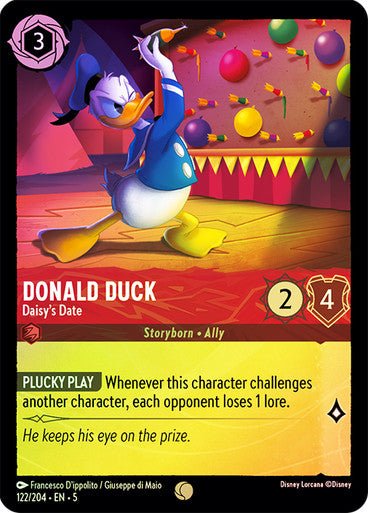 Donald Duck - Daisy's Date (Cold Foil ) - Con T de Tlacuache - Ravensburger