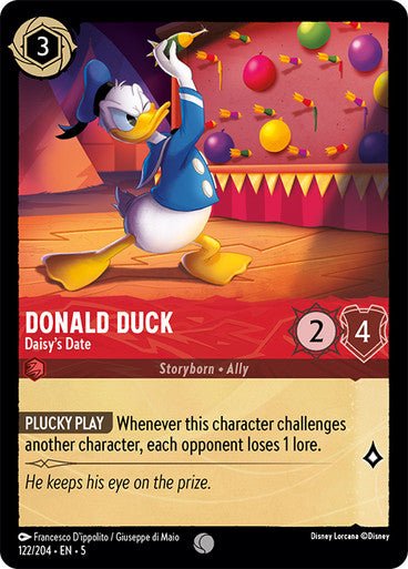 Donald Duck - Daisy's Date (Non - foil ) - Con T de Tlacuache - Ravensburger