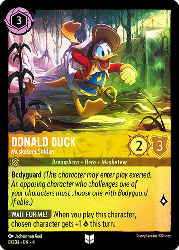 Donald Duck - Musketeer Soldier ( Cold Foil ) | Ravesburger