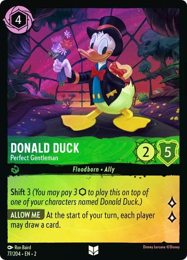Donald Duck - Perfect Gentleman (Cold Foil) - Con T de Tlacuache - Ravensburger
