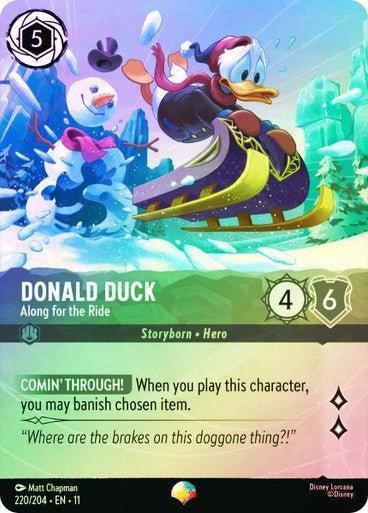 Donald Duck (Rainbow Foil) | Ravensburger - Con T de Tlacuache - Ravensburger