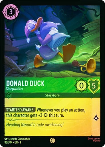 Donald Duck - Sleepwalker (Cold Foil) - Con T de Tlacuache - Ravensburger