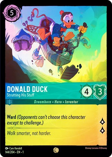 Donald Duck - Strutting His Stuff ( Cold Foil ) - Con T de Tlacuache - Ravensburger