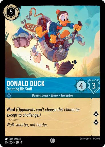 Donald Duck - Strutting His Stuff ( Non - foil ) - Con T de Tlacuache - Ravensburger