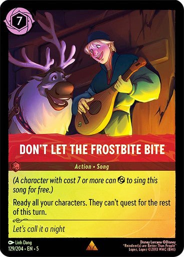 Don't Let the Frostbite Bite (Cold Foil ) - Con T de Tlacuache - Ravensburger