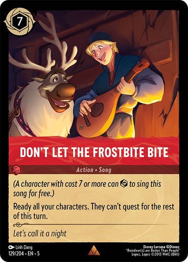 Don't Let the Frostbite Bite (Non - foil ) - Con T de Tlacuache - Ravensburger