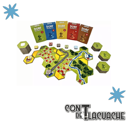Dorfromantik: The Board Game | Pegasus Spiele - Con T de Tlacuache - Con T de Tlacuache