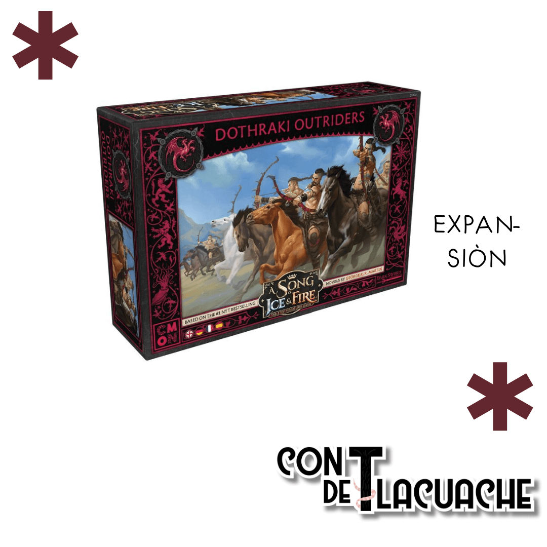Dothraki Outriders | CMON - Con T de Tlacuache - CMON