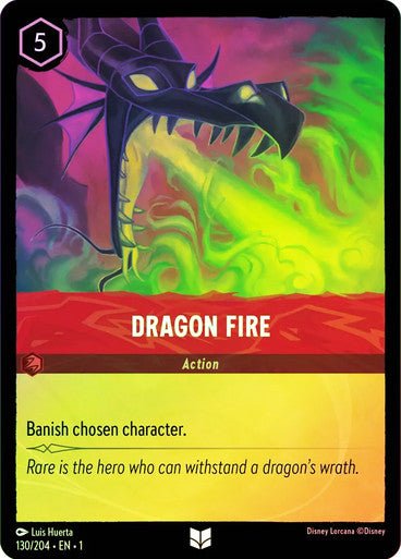Dragon Fire ( Cold Foil ) - Con T de Tlacuache - Ravensburger