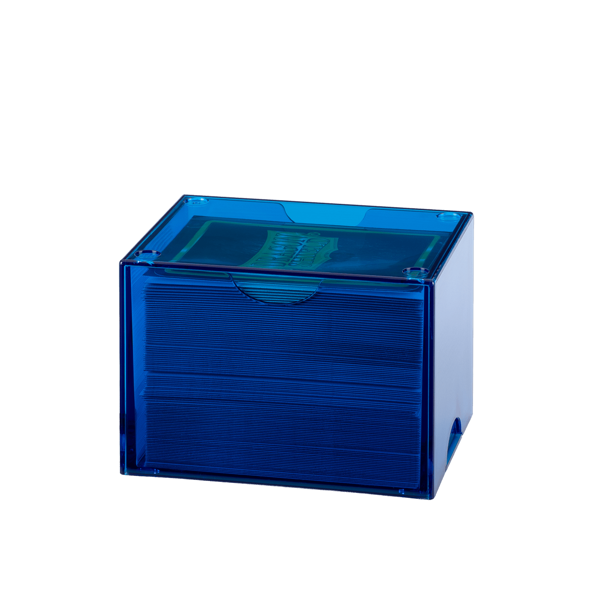 Dragon Shield Strongbox 100+ Clear Blue - Con T de Tlacuache - Dragon Shield