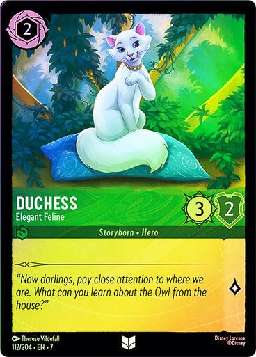 Duchess - Elegant Feline (Cold Foil) - Con T de Tlacuache - Ravensburger