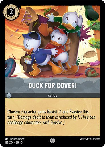 Duck for Cover! (Non - foil ) - Con T de Tlacuache - Ravensburger