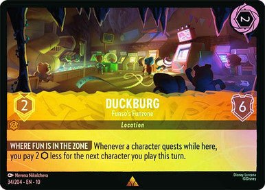 Duckburg (Cold Foil) - Con T de Tlacuache - Ravensburger