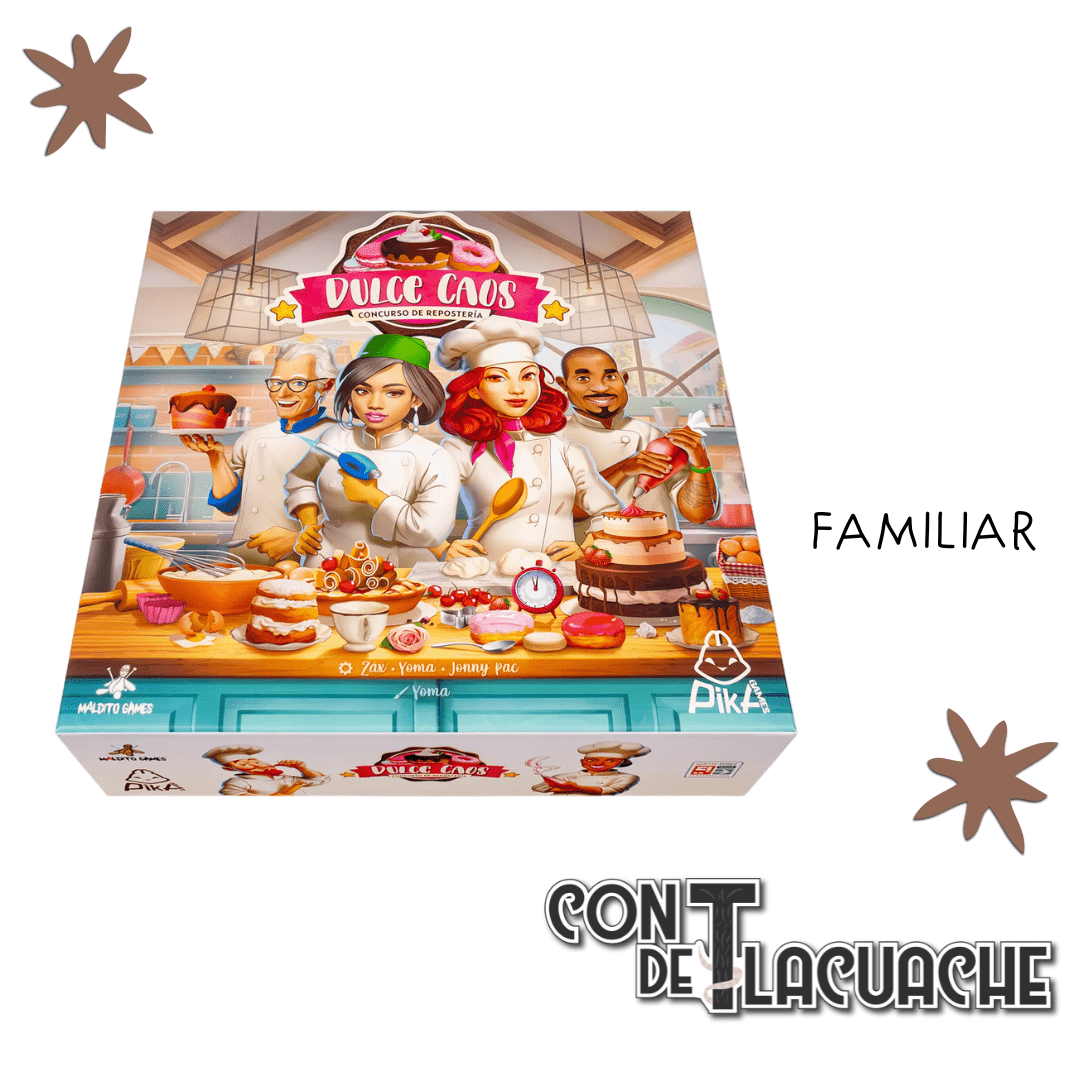 Dulce Caos + Mini Expa | Maldito Games - Con T de Tlacuache - Con T de Tlacuache