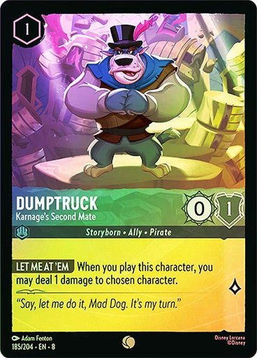 Dumptruck - Karnage's Second Mate (Cold Foil) - Con T de Tlacuache - Ravensburger