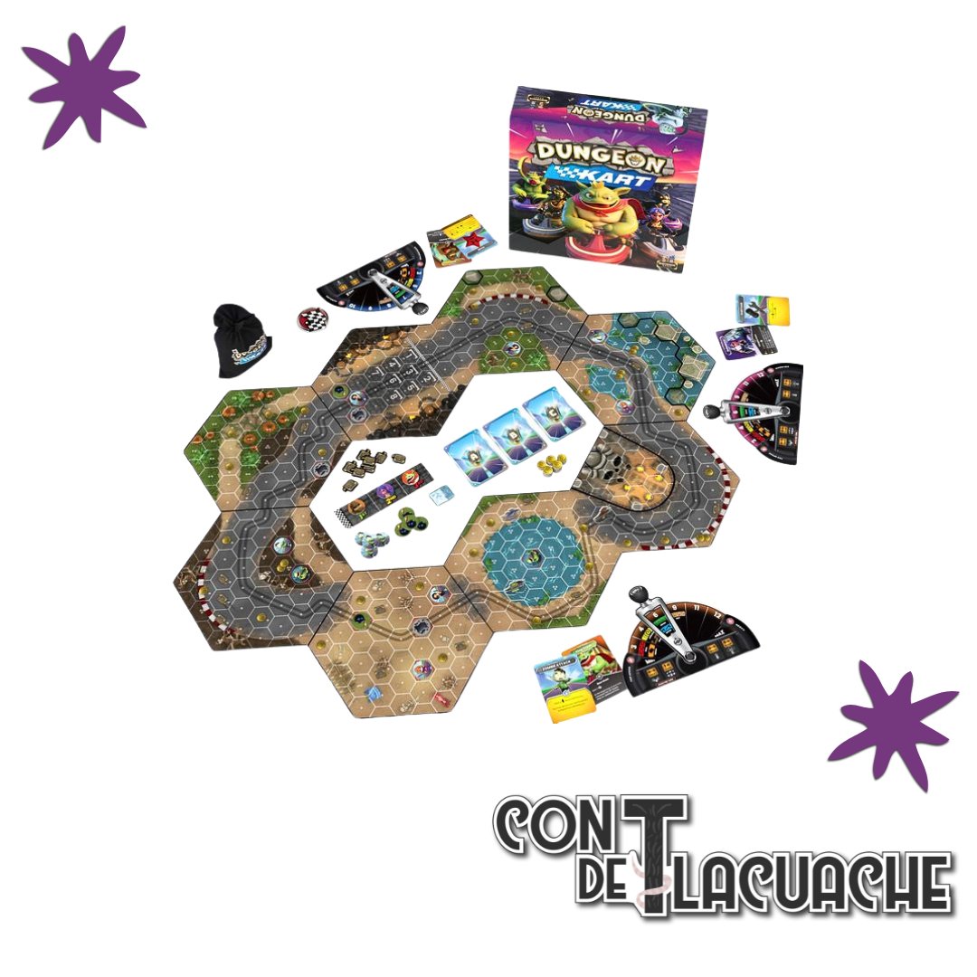 Dungeon Kart Gold Tier | Kickstarter - Con T de Tlacuache - KickStarter