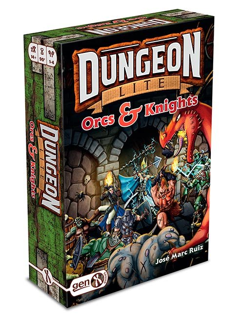 Dungeon Lite Orcs & Knights | Gen X Games - Con T de Tlacuache - Gen X Games