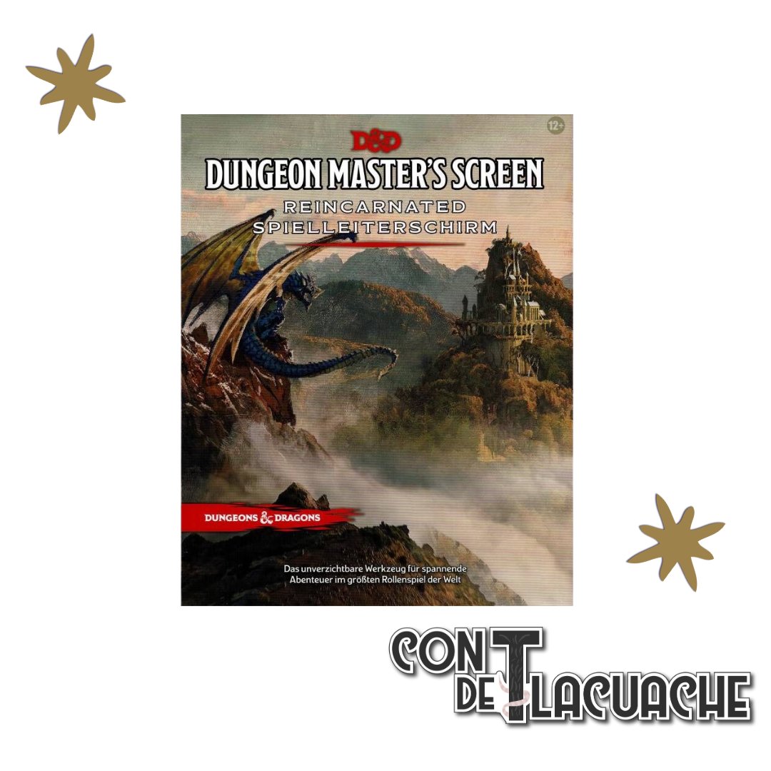 Dungeon Master´s Screen Reincarnated | D&D - Con T de Tlacuache - D&D