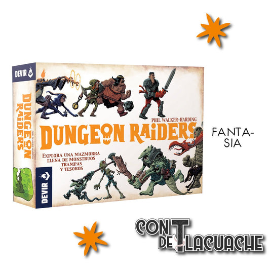 Dungeon Raiders (Nueva Edición) | Devir - Con T de Tlacuache - Devir