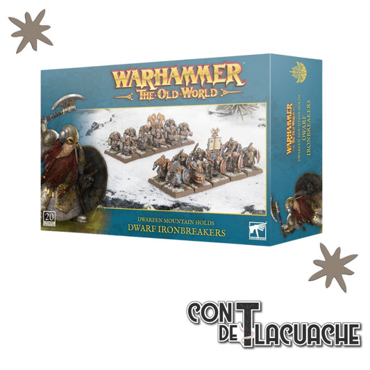 Dwarf Mountain Holds - Dwarf Ironbreakers | Games Workshop - Con T de Tlacuache - Games Workshop