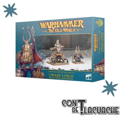 Dwarf Mountain Holds - Dwarf Lords Shieldbearers | Games Workshop - Con T de Tlacuache - Games Workshop