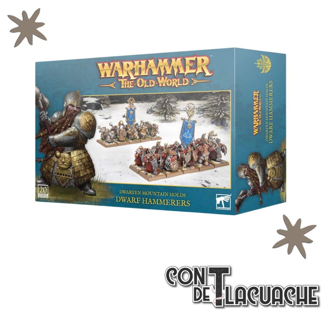 Dwarfen Mountain Holds - Dwarf Hammerers | Games Workshop - Con T de Tlacuache - Games Workshop