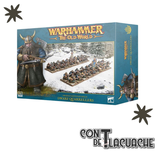 Dwarfen Mountain Holds - Dwarf Quarreller | Games Workshop - Con T de Tlacuache - Games Workshop