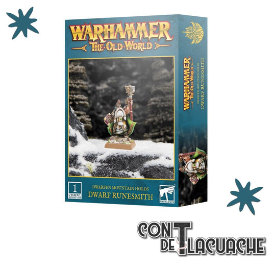 Dwarfen Mountain Holds - Dwarf Runesmith | Games Workshop - Con T de Tlacuache - Games Workshop