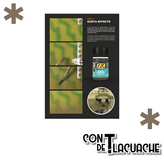Earth Effects 35 ml | AK Interactive - Con T de Tlacuache - AK Interactive