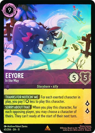 Eeyore (Cold Foil) | Ravensburger - Con T de Tlacuache - Ravensburger