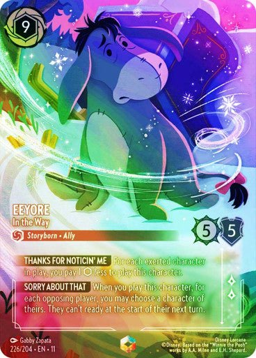 Eeyore (Inkwash Foil) | Ravensburger - Con T de Tlacuache - Ravensburger