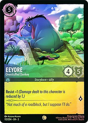 Eeyore - Overstuffed Donkey (Cold Foil) - Con T de Tlacuache - Ravensburger